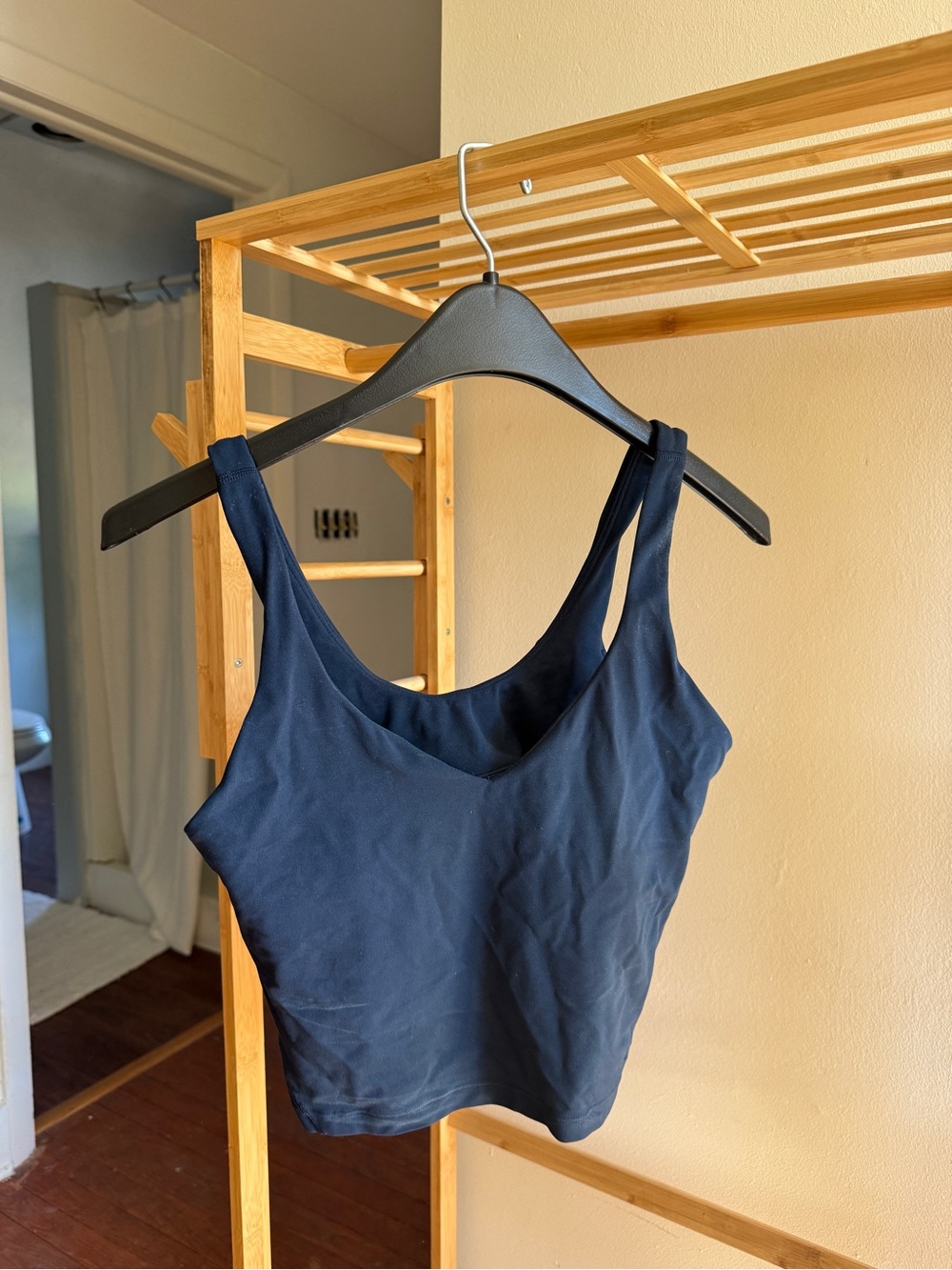 Lululemon Align Tank Navy Crop Tank Top
